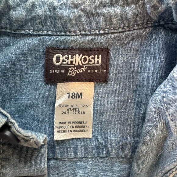 Cute toddler chambray jean top! - Picture 2 of 2